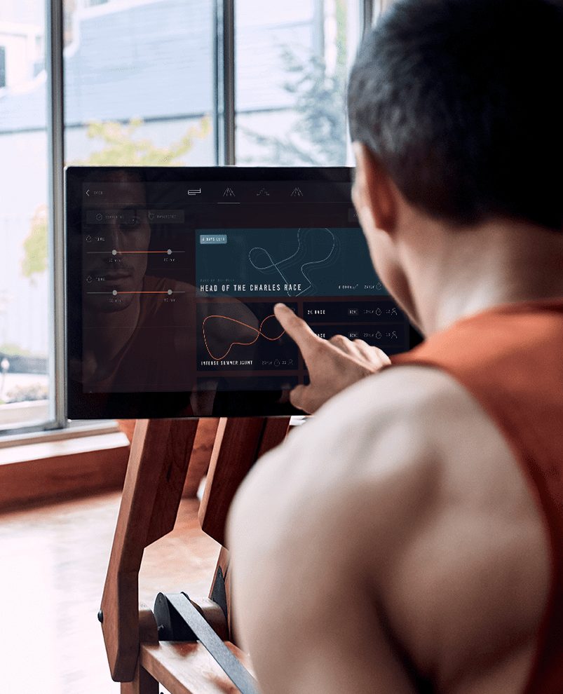 Ergatta Rower Touch Screen Display