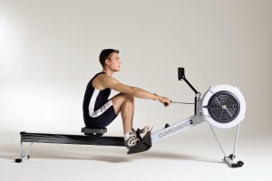 Concept 2 Rowing Machine Model D in Action