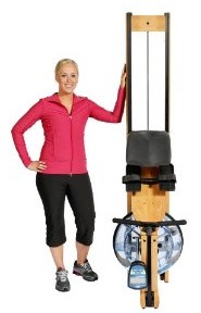 H2O Fitness Seattle Wooden Rower Folded H2O Fitness Seattle Wooden Rower Folded