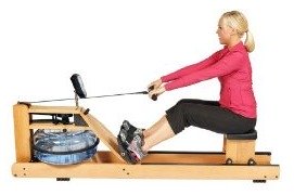 H2O Fitness Seattle Wooden Rower 
