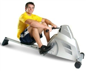 Velocity Rower in Use